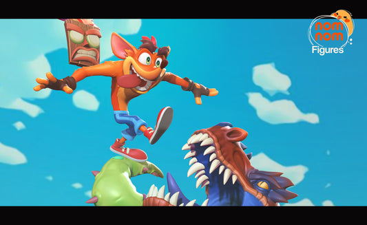 Crash Bandicoot - 3D Print - Model Kit - (Nom Nom)