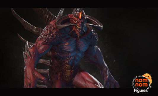 Dark Lord (Diablo) - 3D Print - Model Kit - (Nom Nom)