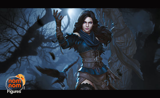 Yennefer (Witcher) - 3D Print - Model Kit - (Nom Nom)