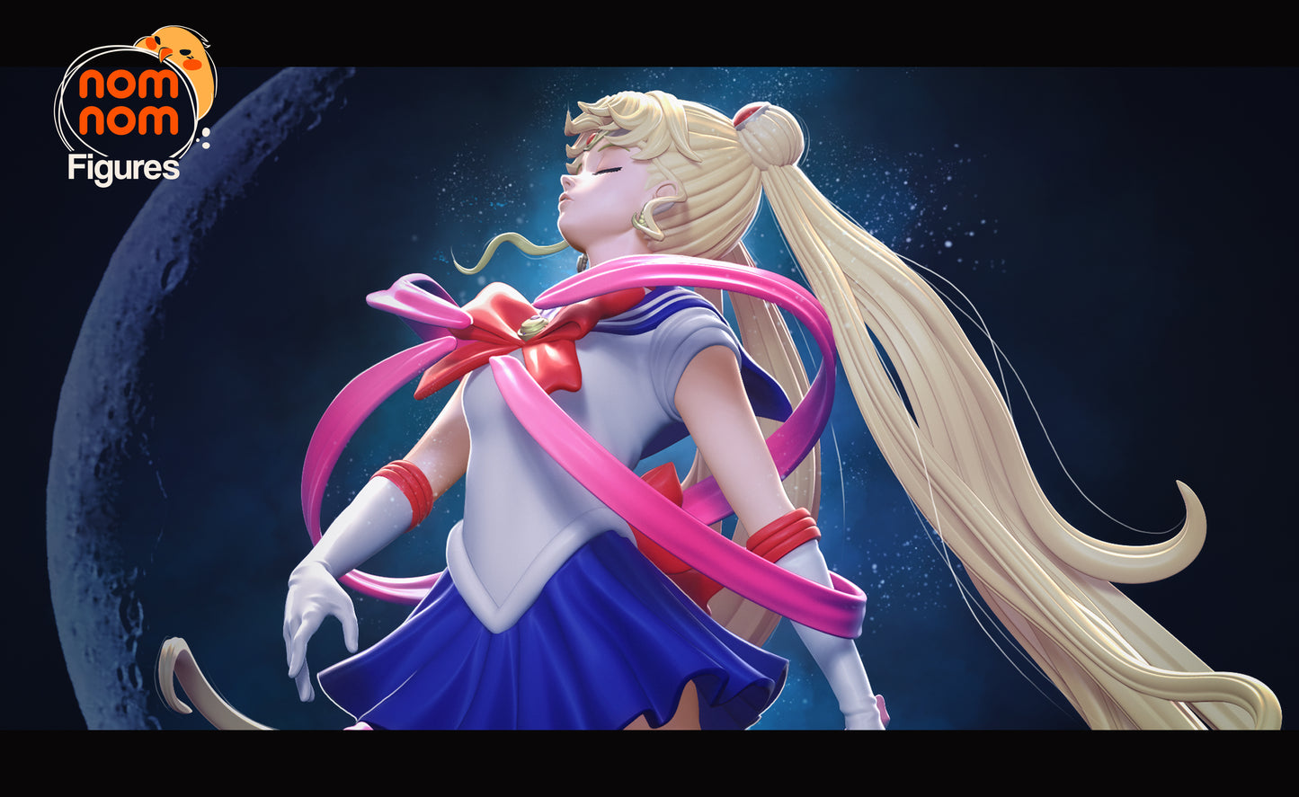 Sailor Moon 3D Print Fan Art - 10 Scale - Full Figure / Mini / Bust