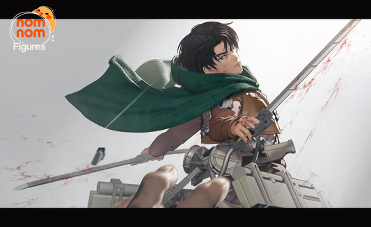 Levi (Attack on Titan) - 3D Print - Model Kit - (Nom Nom)