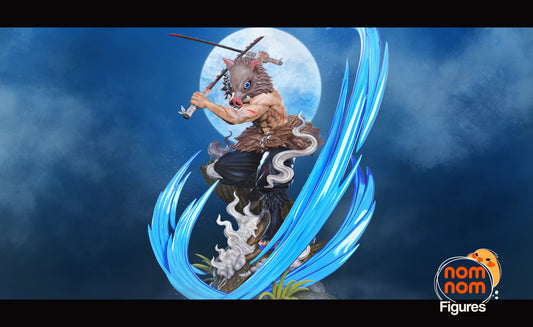 Inosuke (Demon Slayer) - 3D Print - Model Kit - (Nom Nom)