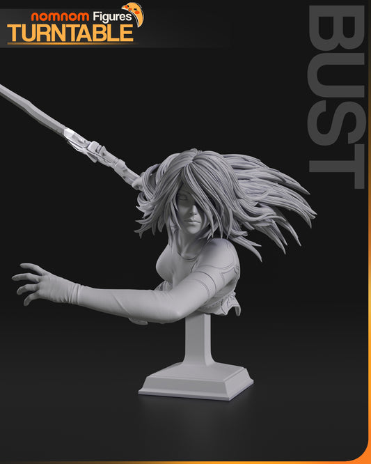 A2 (NieR:Automata) - 3D Print - Model Kit - (Nom Nom)