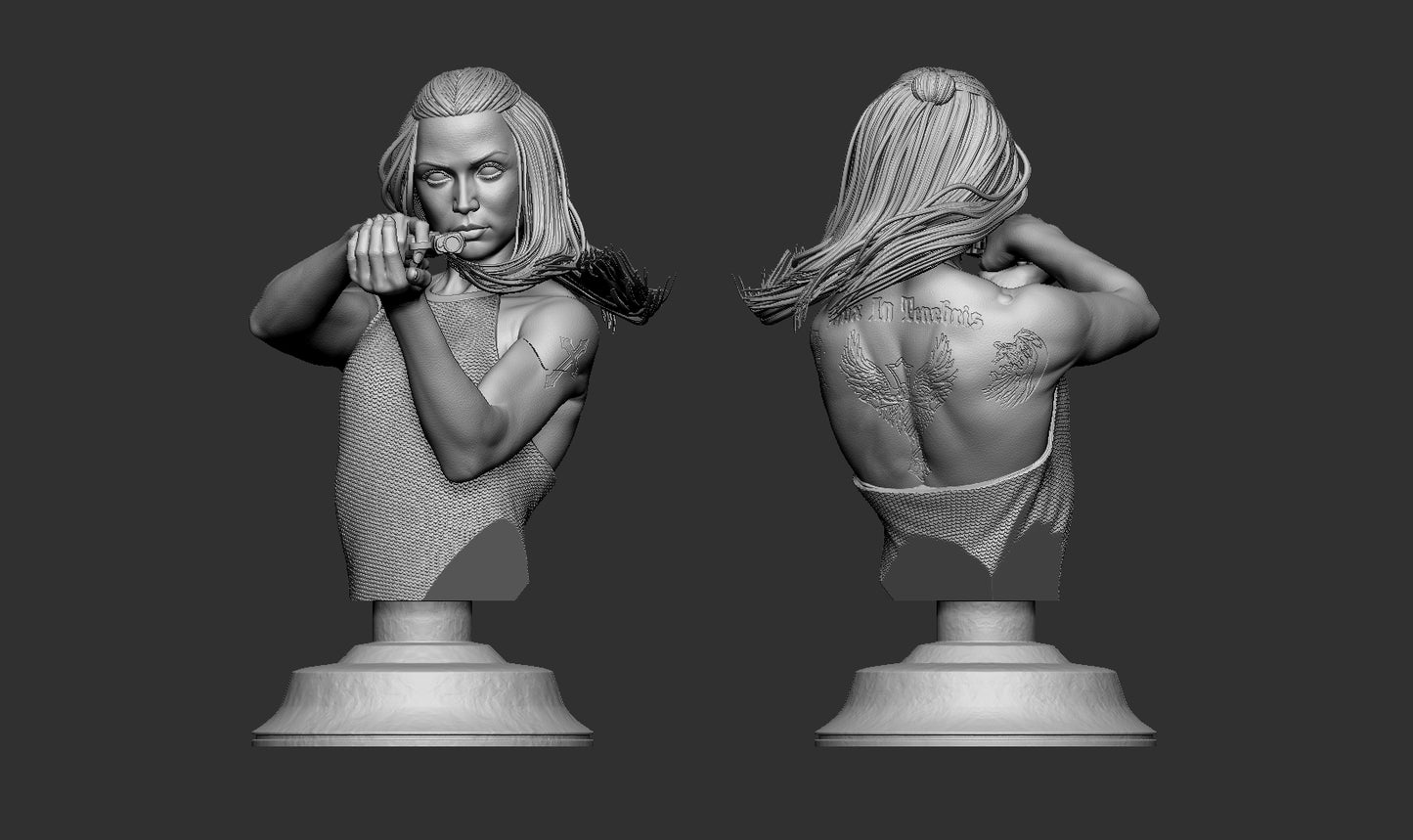 Ballerina (John Wick) - Fan Art - 3D Print Kit - 1:10 Scale
