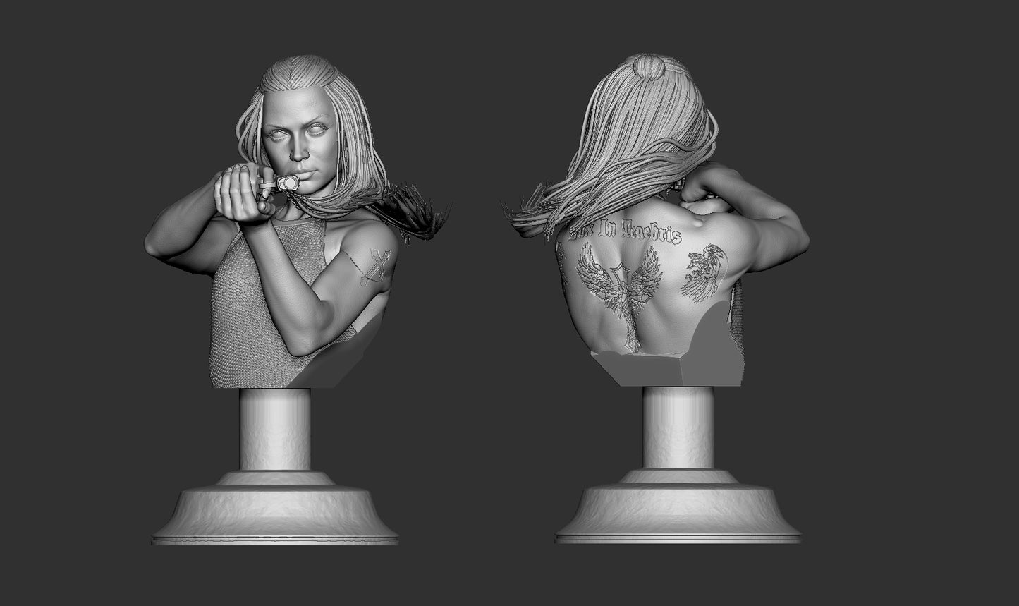 Ballerina (John Wick) - Fan Art - 3D Print Kit - 1:10 Scale