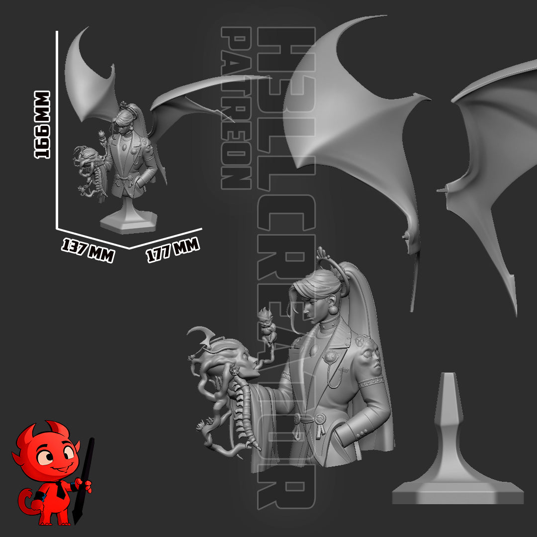 Chaos (Hades II) - 3D Printed Fan Art Model Kit