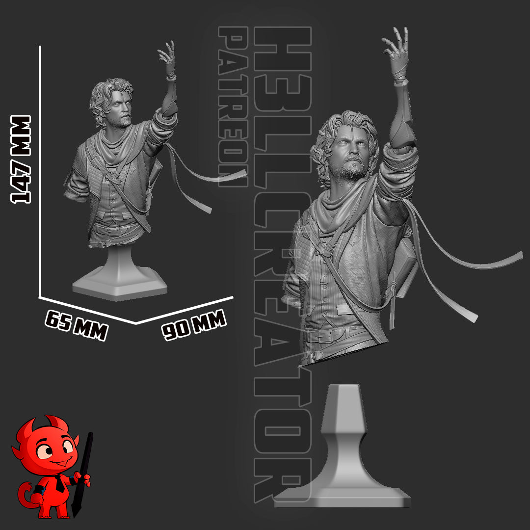 Gustave (Clare Obscure: Exp. 33) - 3D Printed Fan Art Model Kit