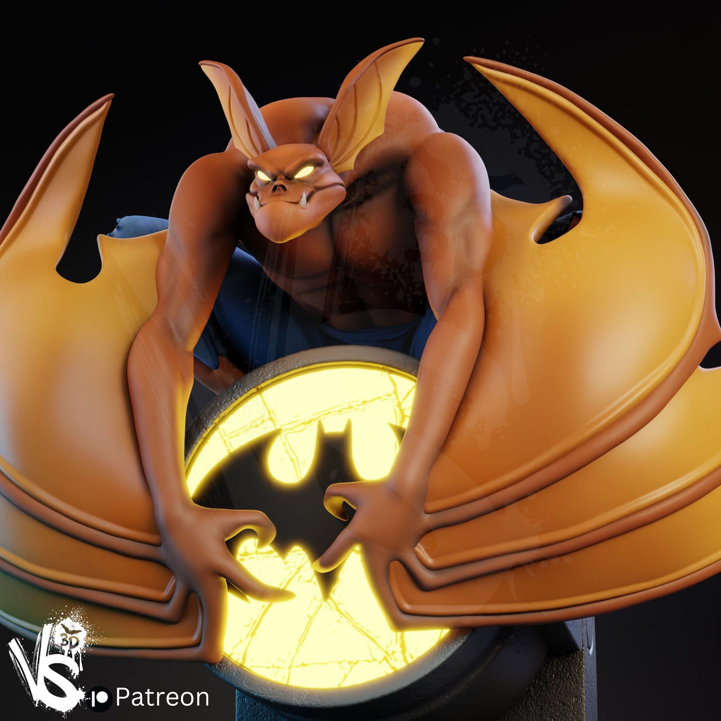Manbat (TAS) - Fan Art - 3D Print Kit