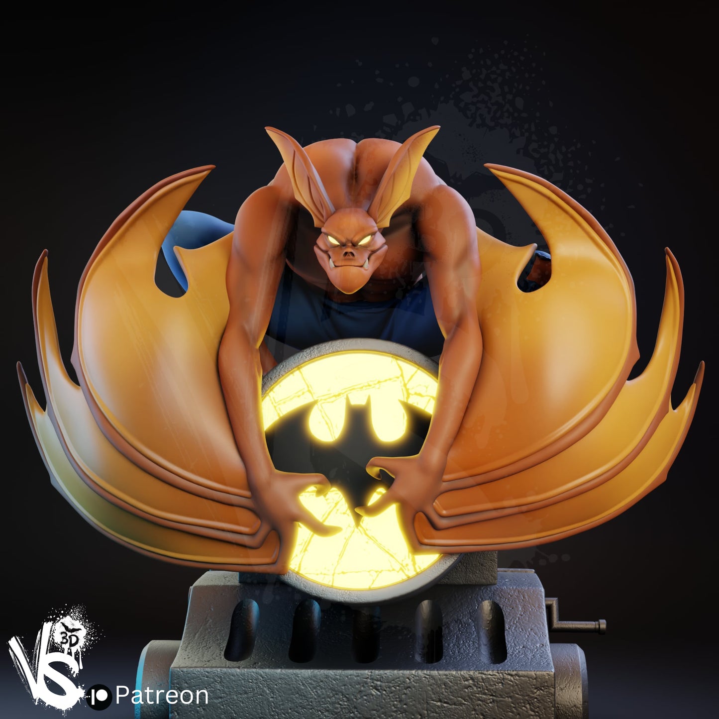 Manbat (TAS) - Fan Art - 3D Print Kit