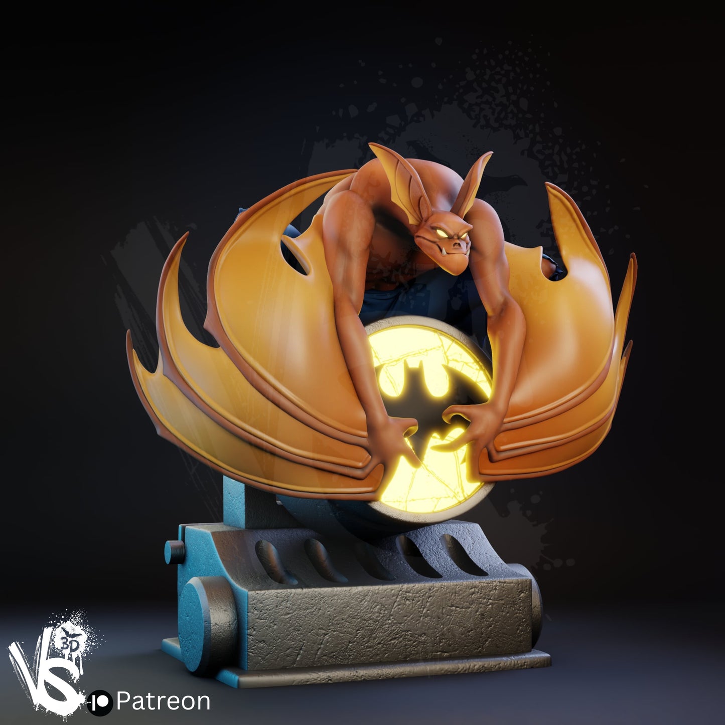 Manbat (TAS) - Fan Art - 3D Print Kit