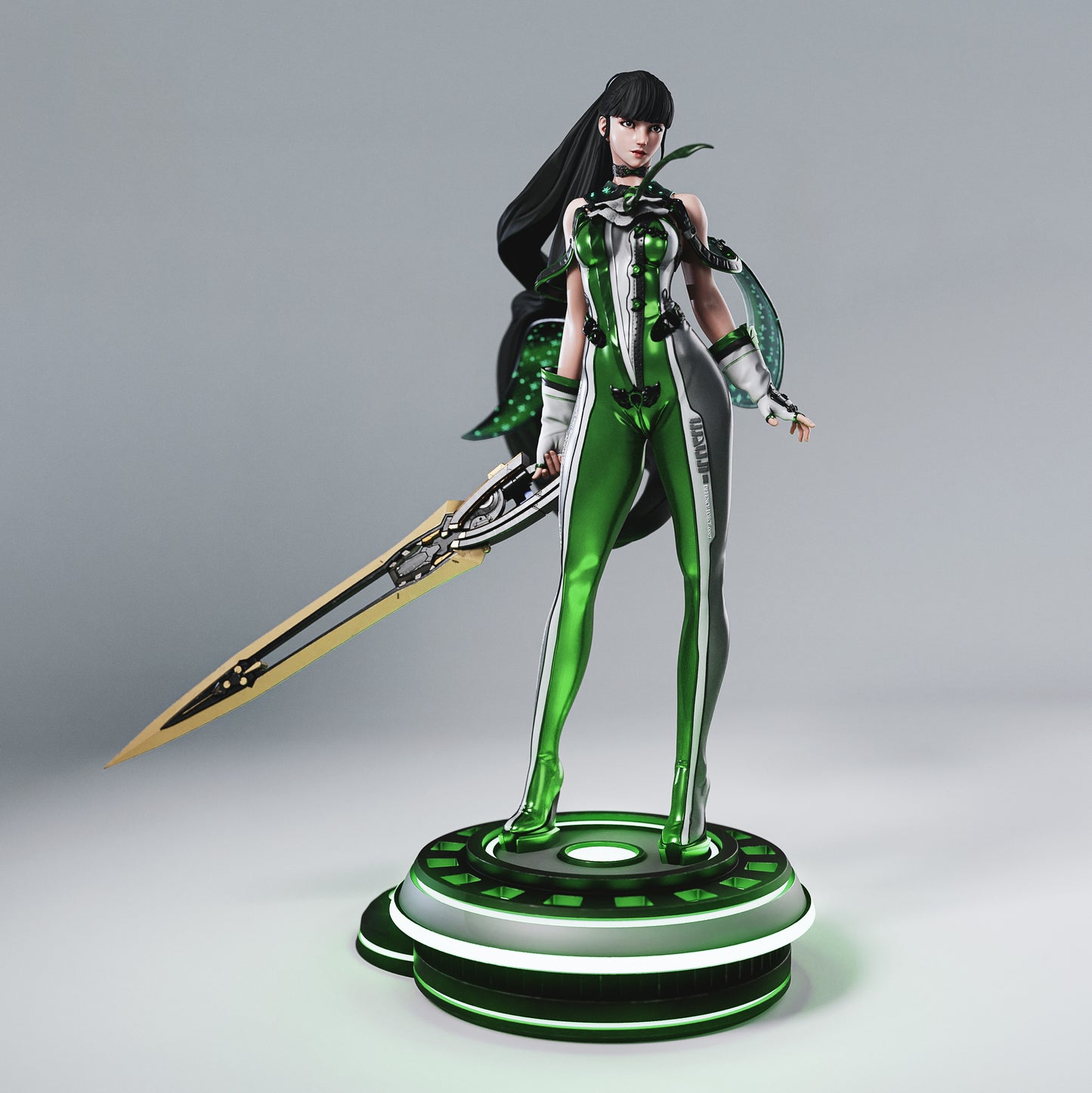 Eve (Stellar Blade) - 3D Printed Model Kit - 1:6 Scale