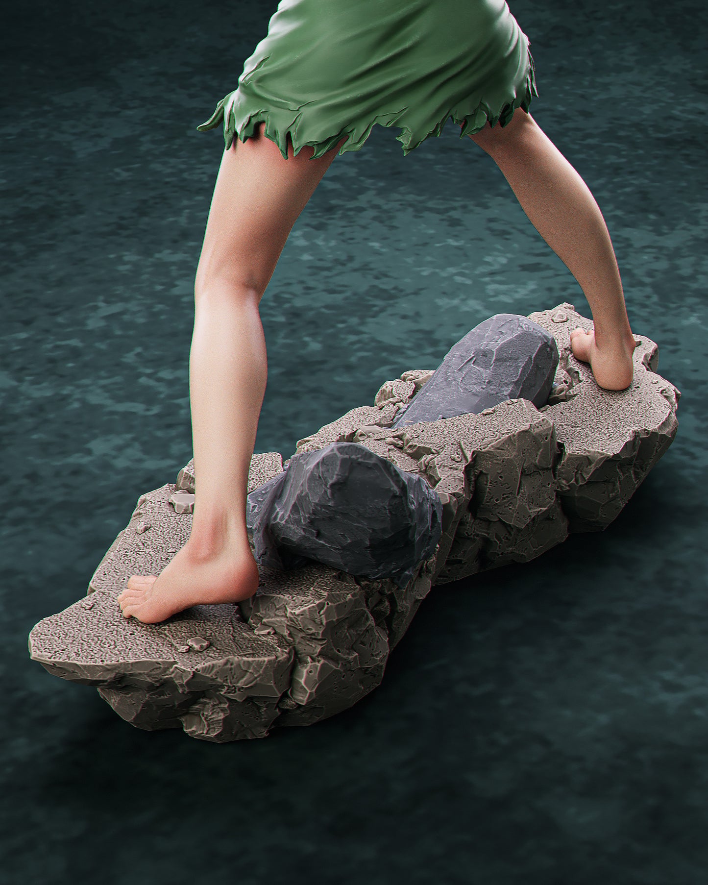 Nelliel (Bleach) - Fan Art - 3D Print Model Kit - 1:6