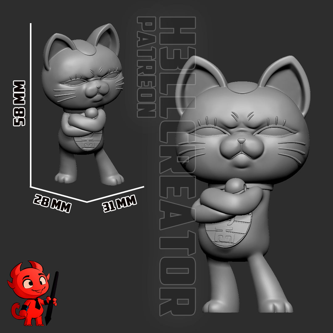 Momo Ayase (DanDaDan) 3d Printed Model Kit - 1:12