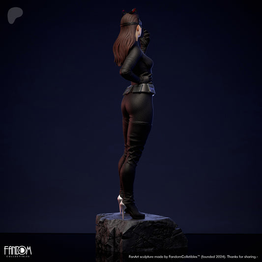 Catwoman - 3D Printed Statue Model Kit Figure - Anne Hathaway - unpainted
