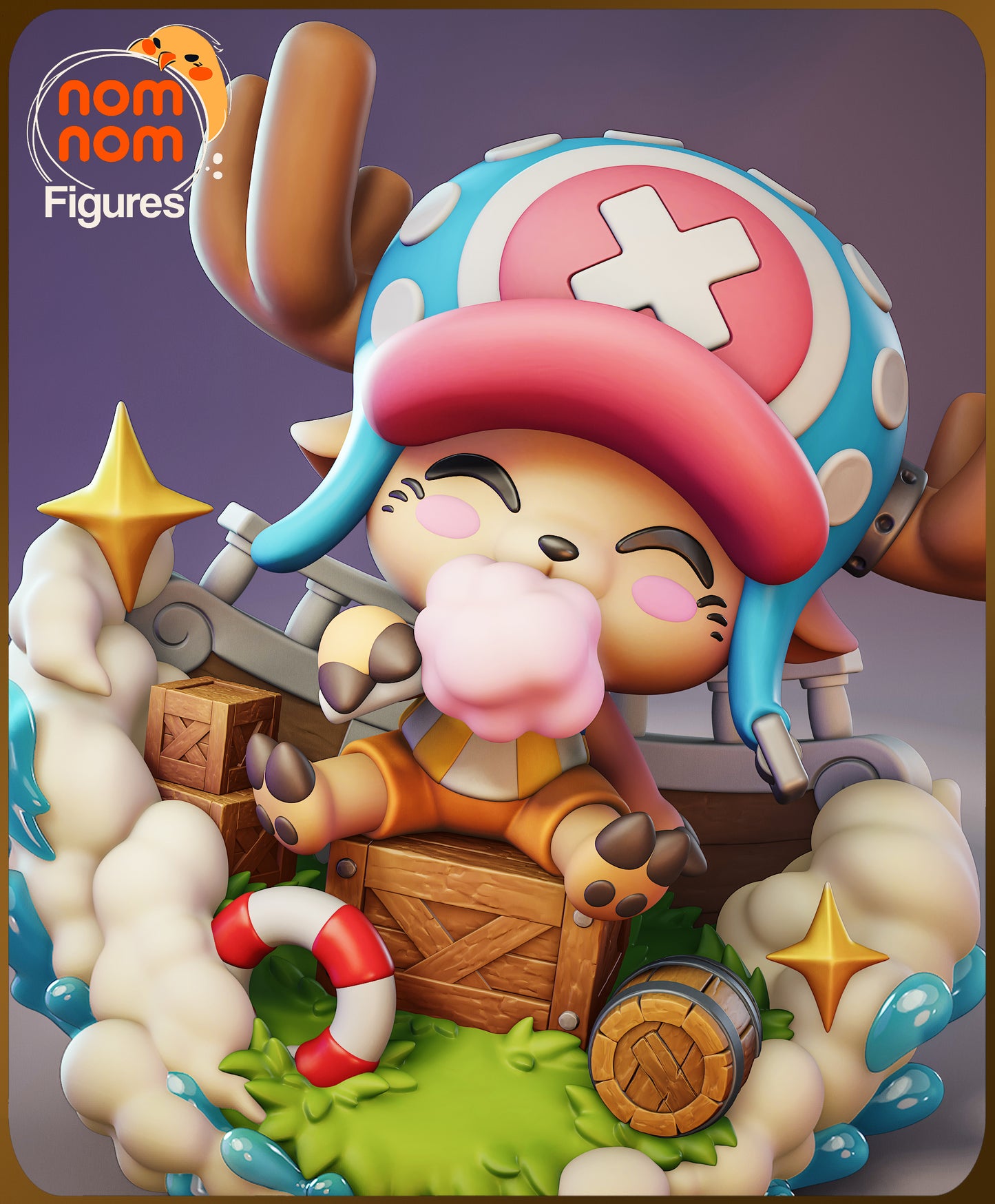 Tony Tony Chopper (Fan Art) - 3D Printed Model Kit