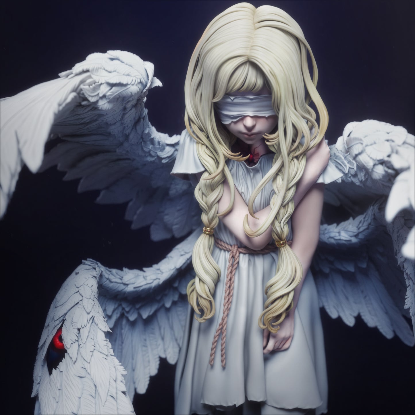 Seraphim (CA3D) - Fan Art - 3D Print Model Kit - 1:6 Scale