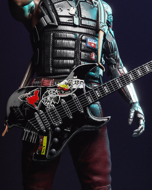 Johnny Silverhand (Cyberpunk) - Fan Art - 3D Print Model Kit - 1:6