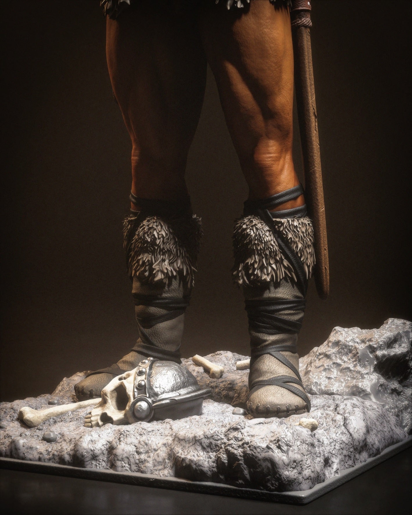 Conan the Destroyer 3D Printed Model - 1:6 Scale