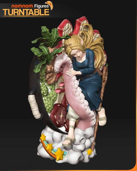 Marcille (Delicious in Dungeon) 3d Printed Model Kit - 1:10 and Mini