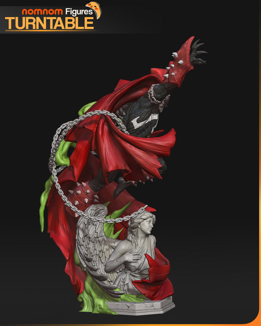 Spawn (Spawn Comics) 3d Printed Model Kit