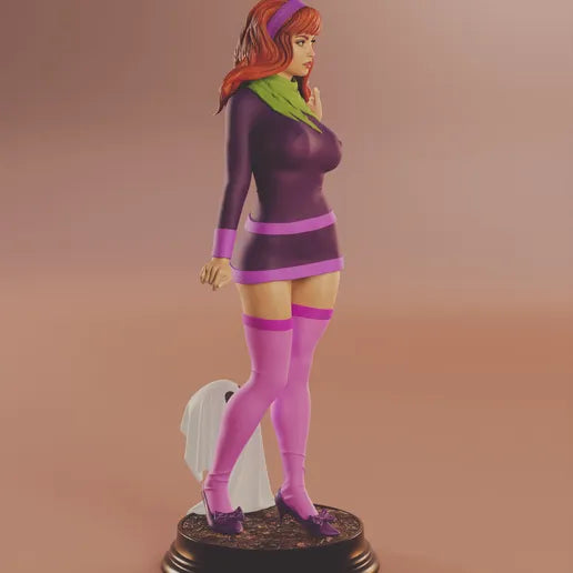 Daphne (Scooby Doo) - 3D Model Statue Kit - 1:4 scale