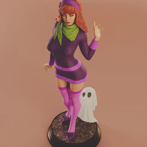 Daphne (Scooby Doo) - 3D Model Statue Kit - 1:4 scale