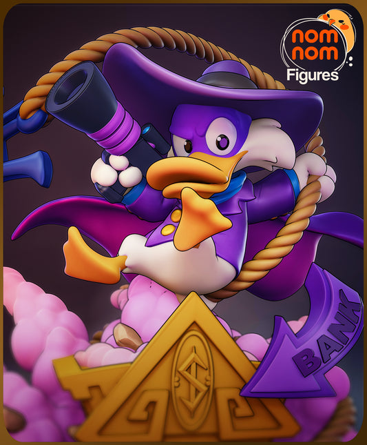 Darkwing Duck (Chibi Fan Art) 3d Printed Model Kit