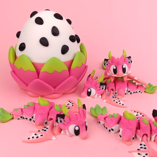 Dragon Fruit Egg and Flexi Dragon