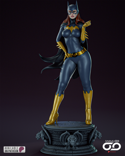 Batgirl - 3D Printed Model Kit 1:6 scale