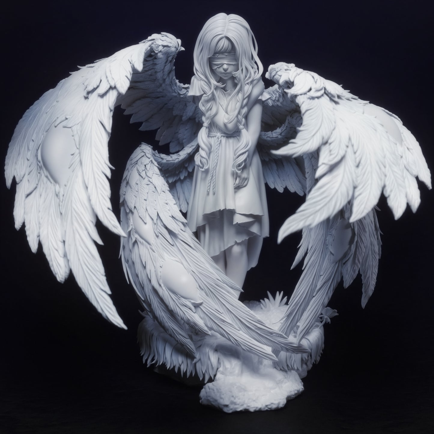 Seraphim (CA3D) - Fan Art - 3D Print Model Kit - 1:6 Scale