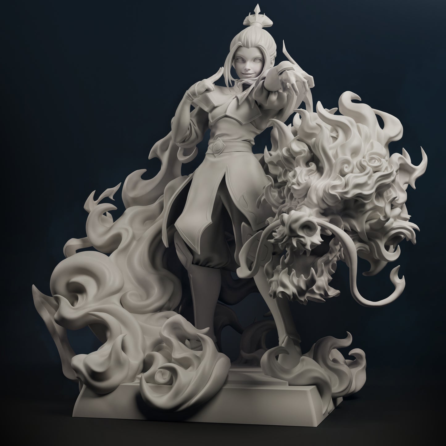 Azula (Avatar Last Airbender) - Fan Art - 3D Print Model Kit - 1:6