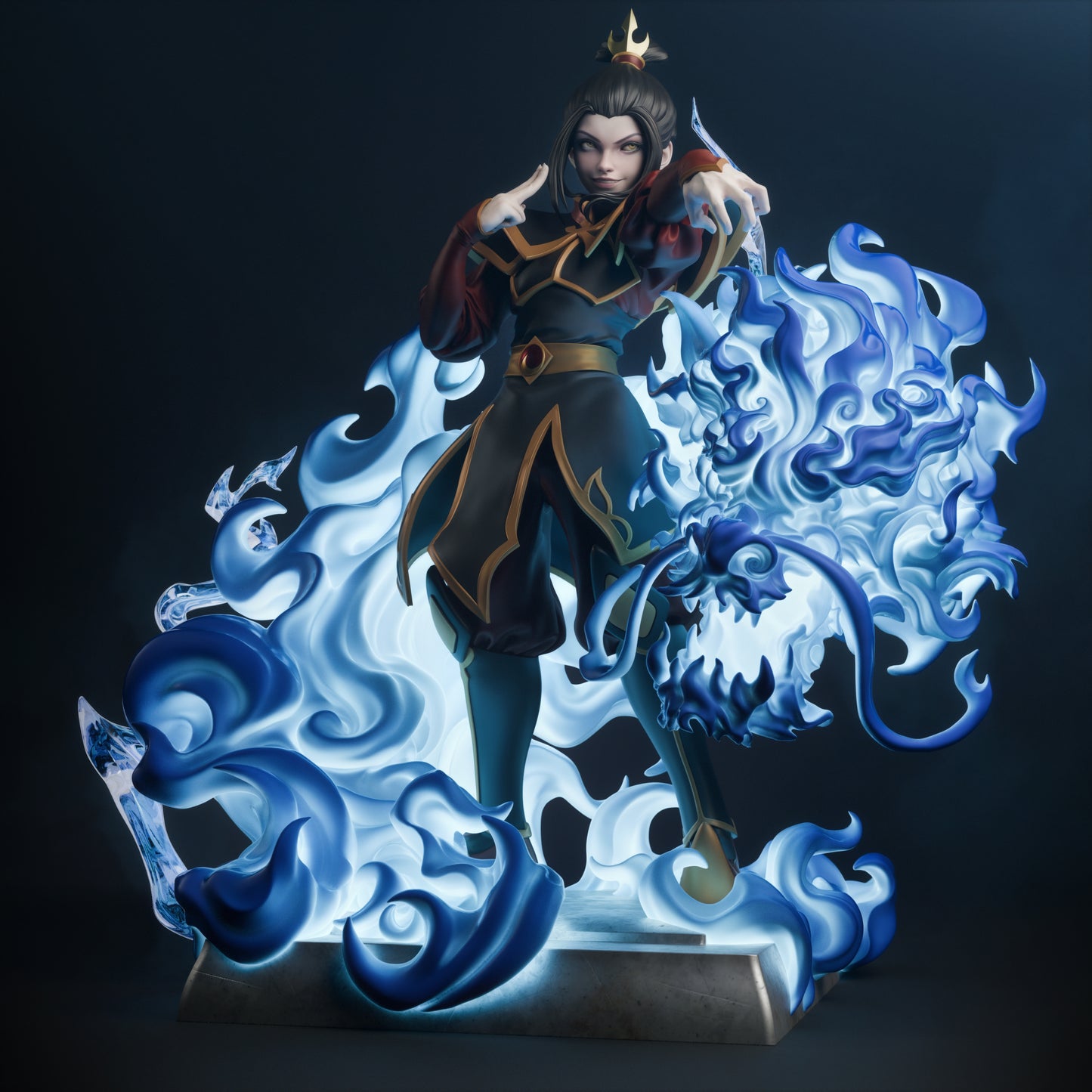 Azula (Avatar Last Airbender) - Fan Art - 3D Print Model Kit - 1:6