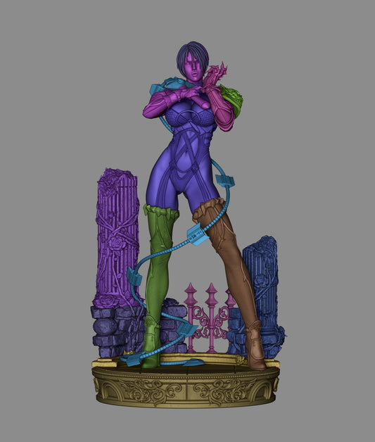 Ivy valentine - 3D Printed Statue Model Kit - 6 Scale