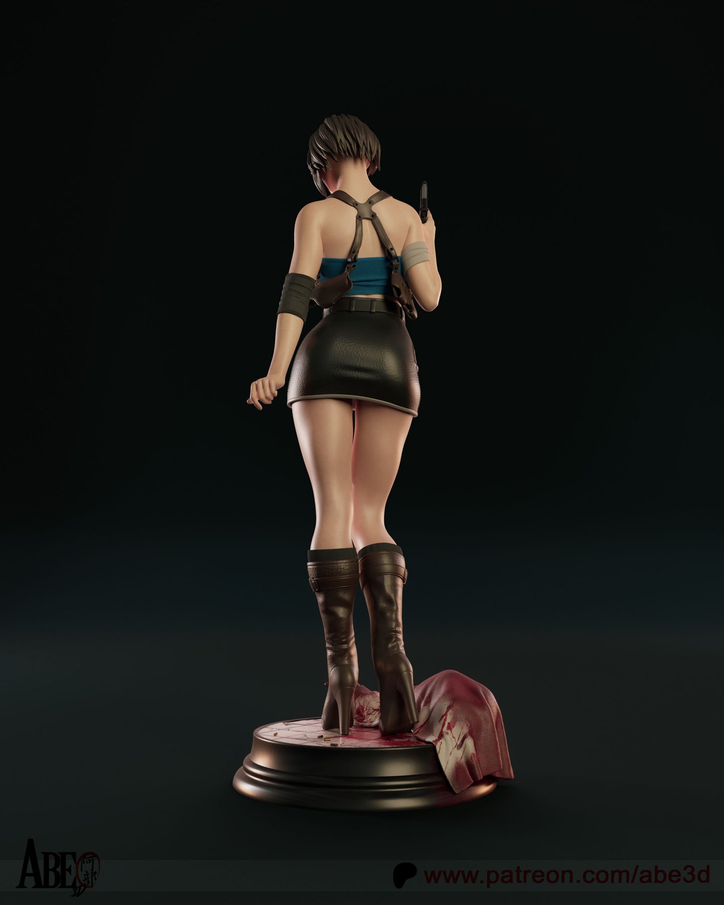 Jill Valentine (Resident Evil) - 3D Model Kit - 1:4 Scale