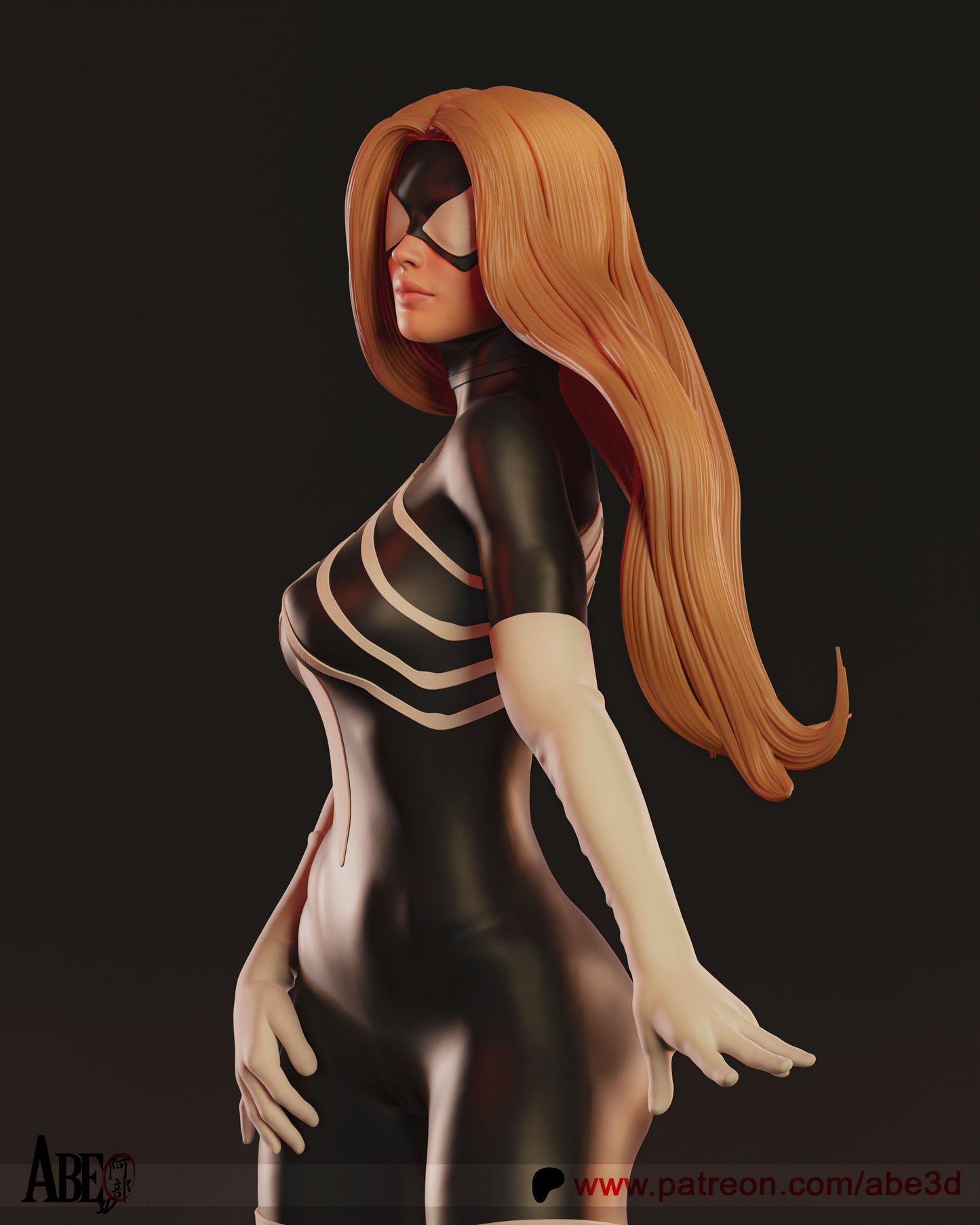 Julia Carpenter (Spider Woman) - 3D Model Kit - 1:4 Scale