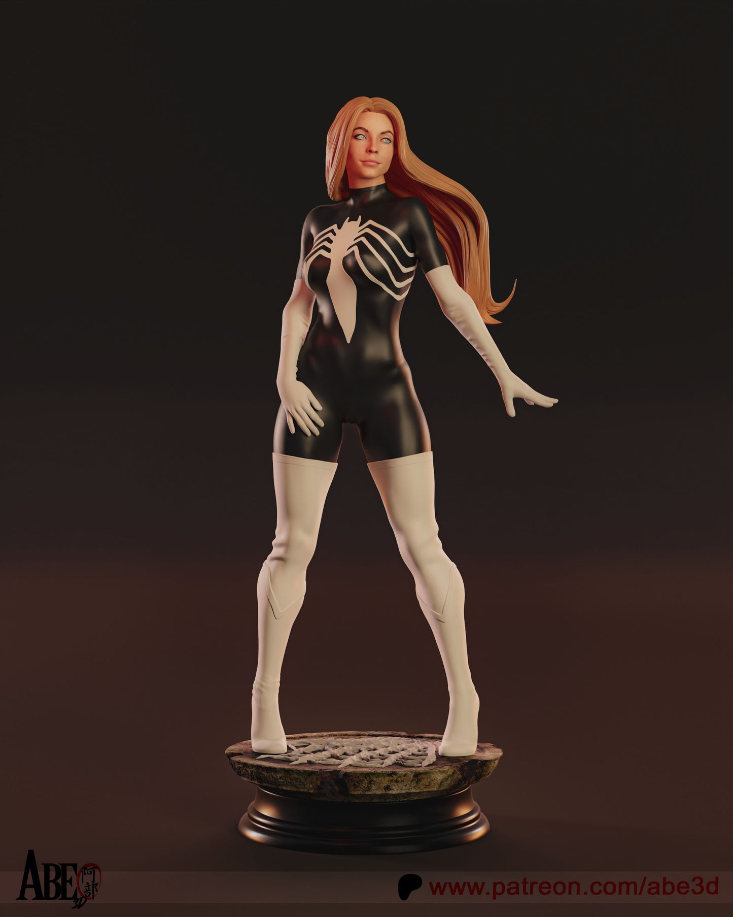 Julia Carpenter (Spider Woman) - 3D Model Kit - 1:4 Scale