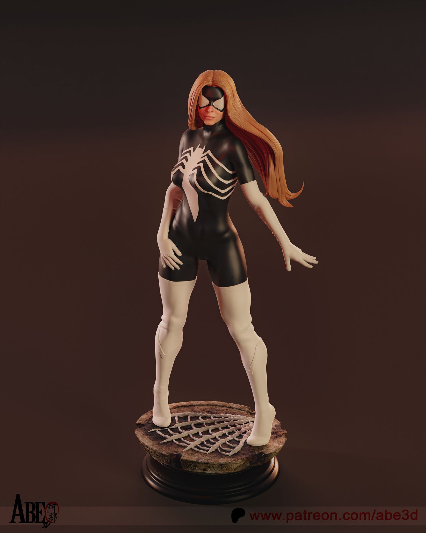 Julia Carpenter (Spider Woman) - 3D Model Kit - 1:4 Scale