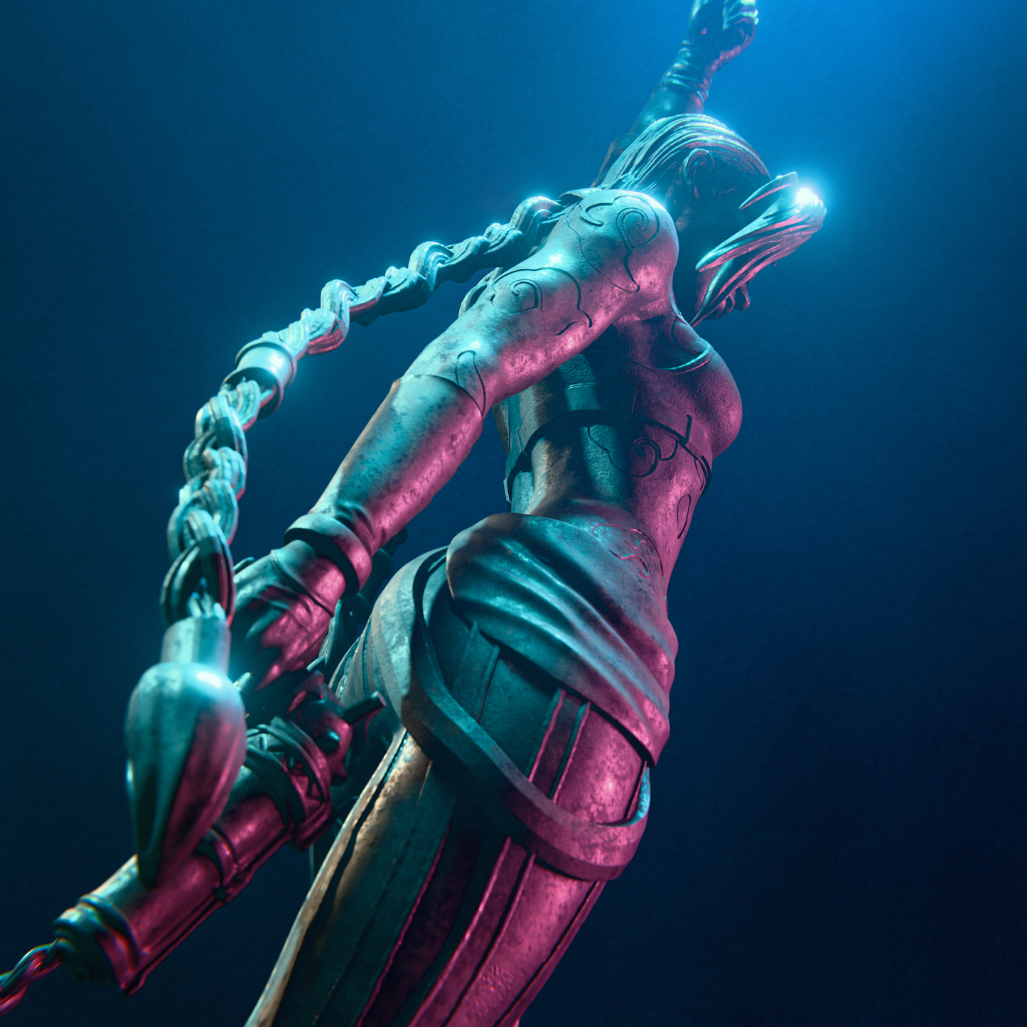 Arcane - Jinx 3D Printed Statue Model Kit - Unpainted and Unassembled V1