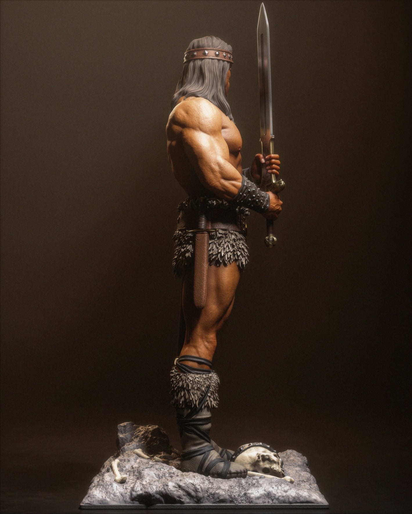 Conan the Destroyer 3D Printed Model - 1:6 Scale