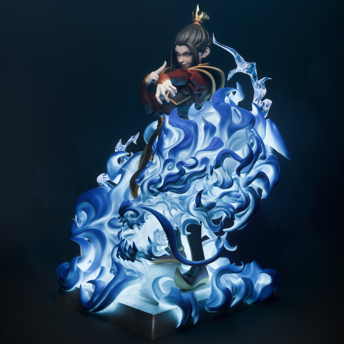 Azula (Avatar Last Airbender) - Fan Art - 3D Print Model Kit - 1:6