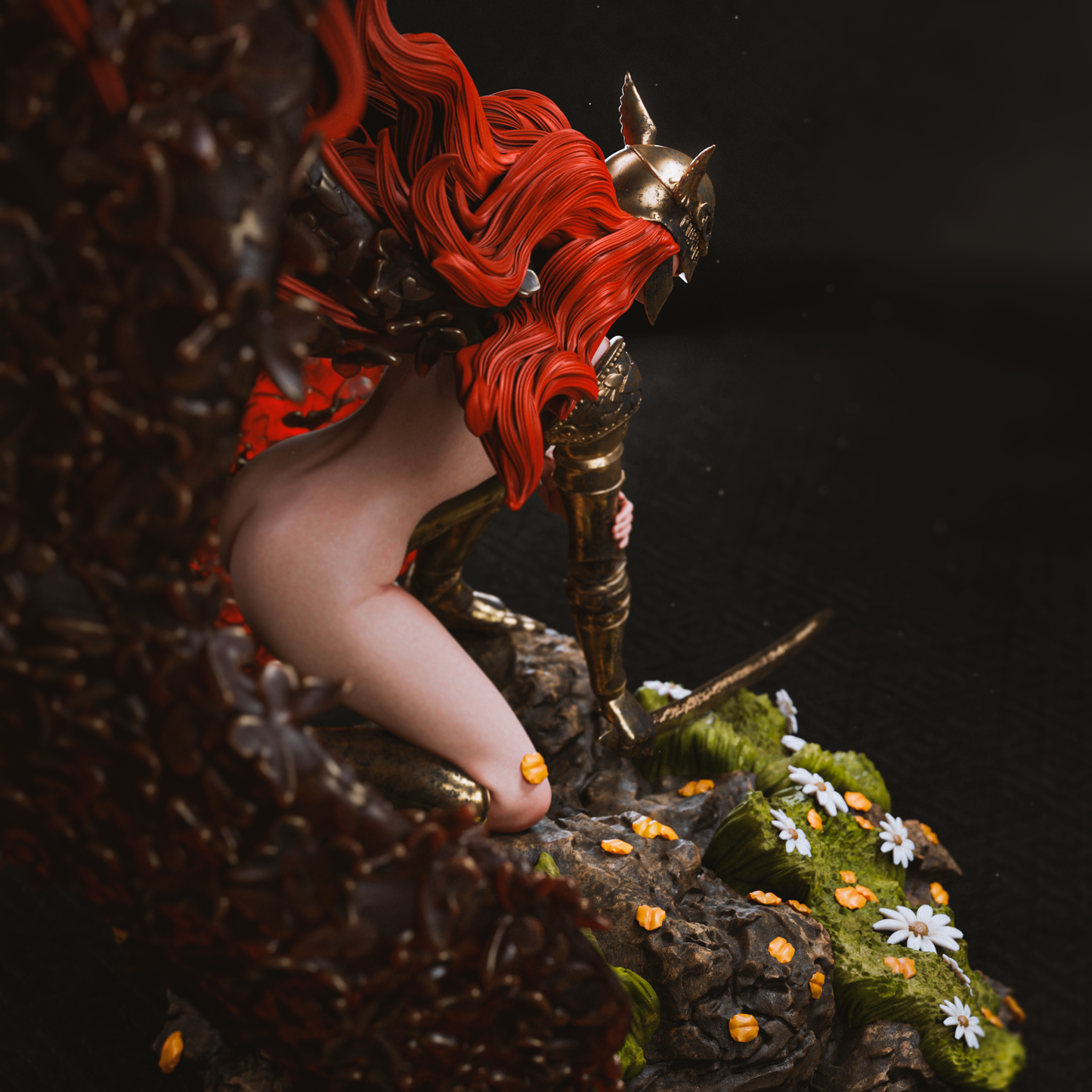 Malenia - Elden Ring (Fan Art) - 3D printed kit (CA3D)