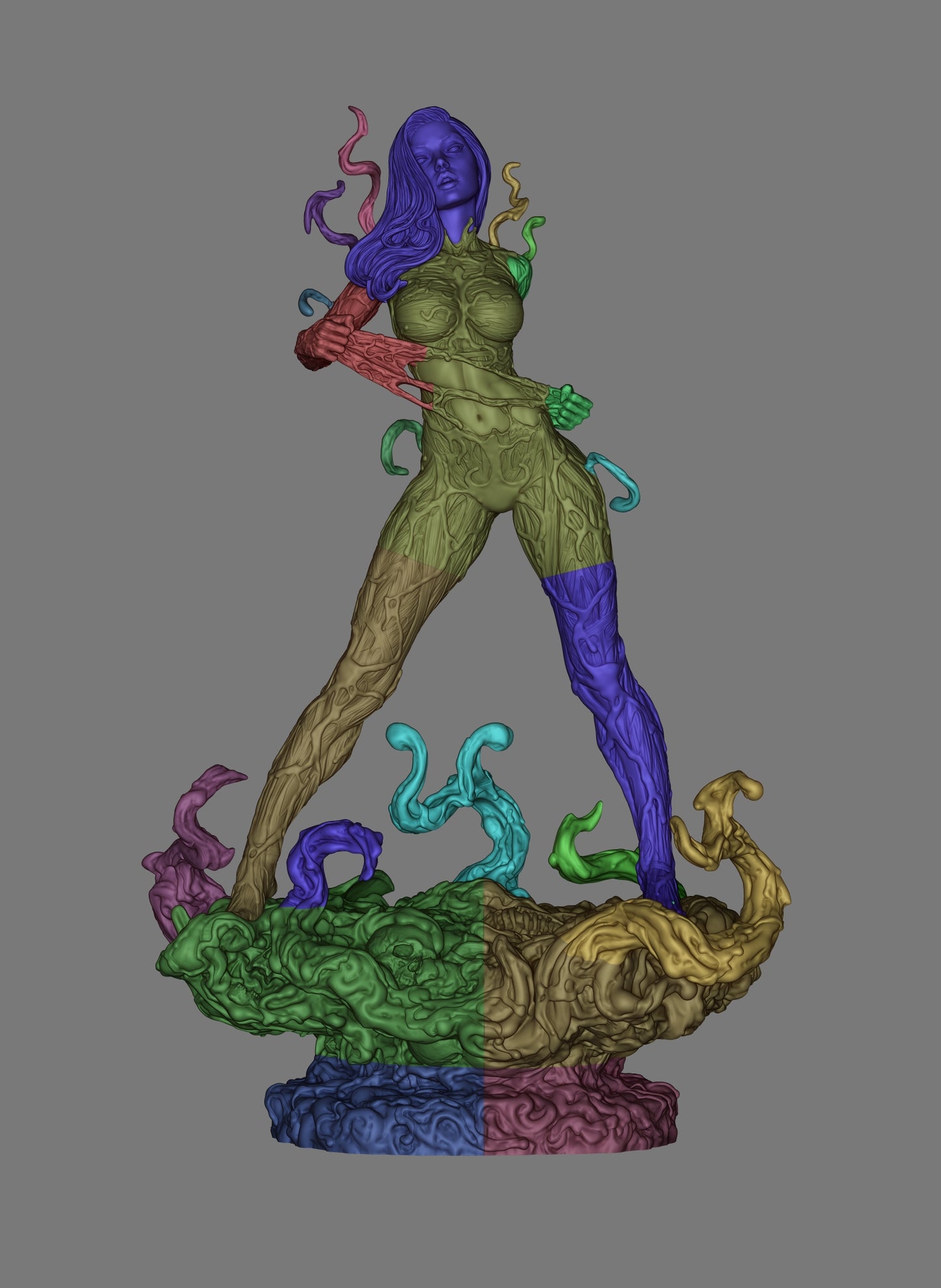Mary Jane (Carnage) - 3D Printed Model Kit - 1:6 scale (Fan Art)