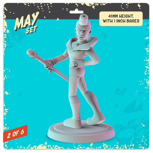 3D Printed Minis - 5TH Element 3D Printed States Model Kit