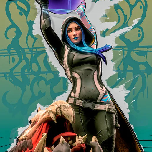 Maya - Borderlands 3D Printed Statue and Bust - Unpainted and Unassembled