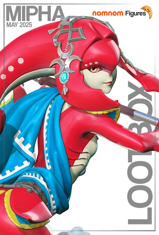 Mipha (Breath of the Wild) - 3D Print - Model Kit