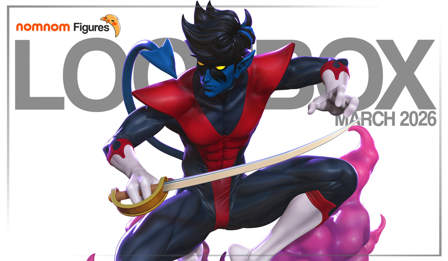 Nightcrawler (X-Men) 3d Printed Model Kit