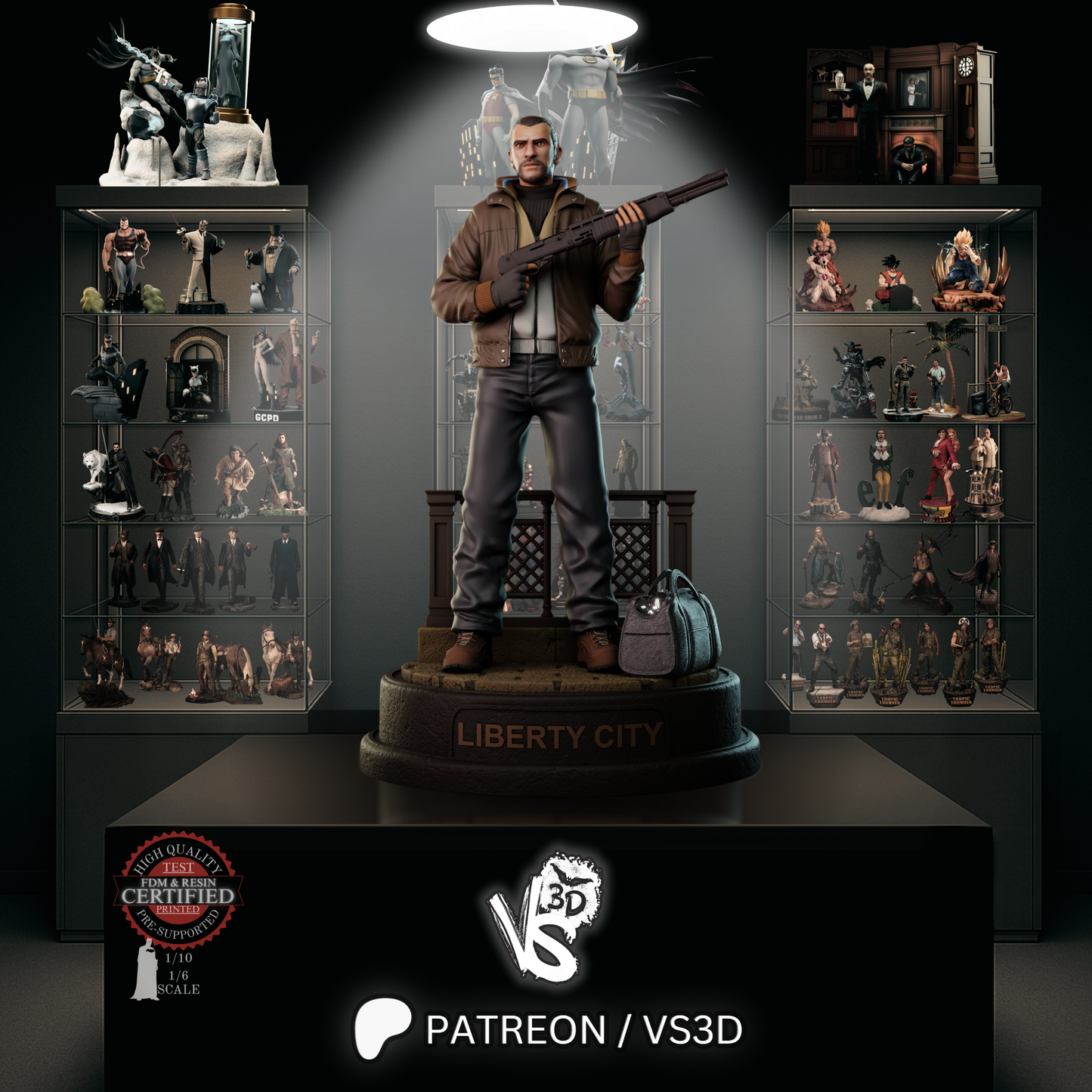 Cousin Niko (GTA IV) - Fan Art - 3D Print Kit