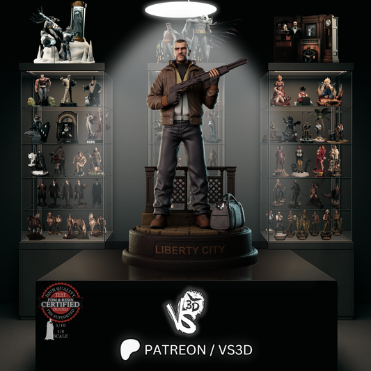 Cousin Niko (GTA IV) - Fan Art - 3D Print Kit