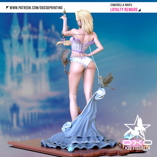 Cinderella (Fan Art) - 3D printed model kit
