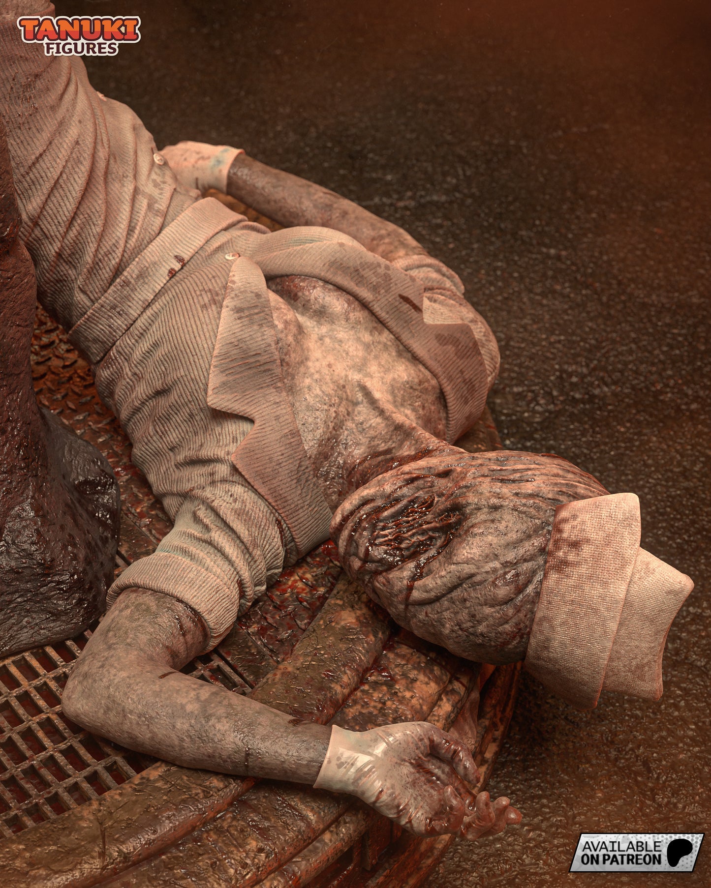 Pyramid Head (Silent Hill) H: 402mm - 3D Printed Statue